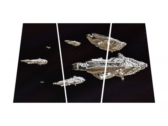 Dark Spaceships Art Panels